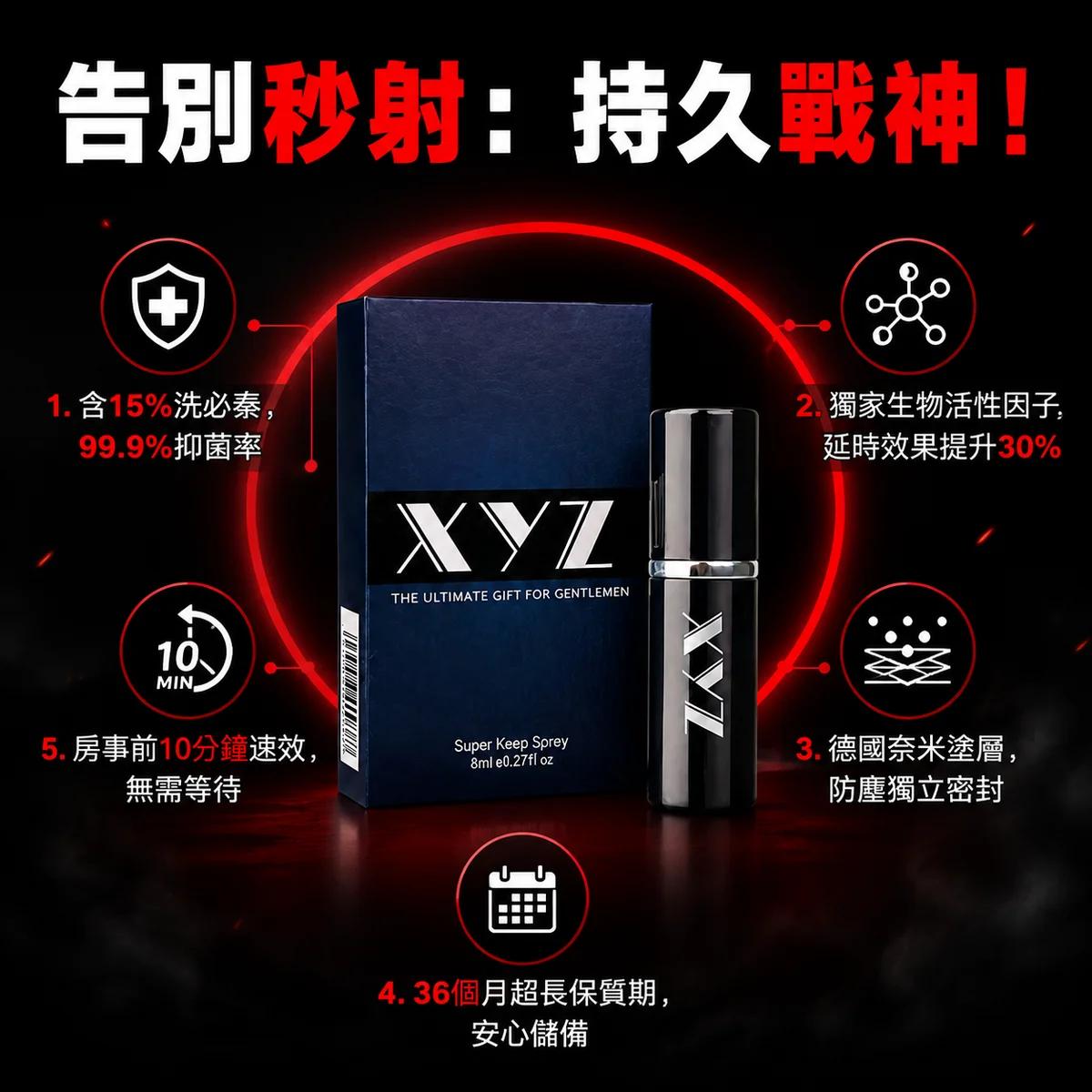 延时喷剂避坑：日本XYZ与丸奈、黑豹谁更持久？