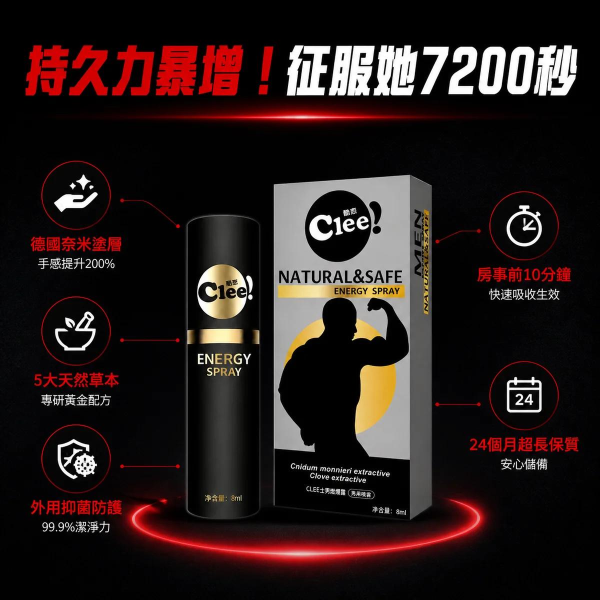 酷恋clee延时喷雾成分起效原理解析