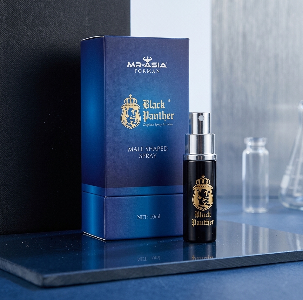 Black Panther II Japanese Imported Male Delay Spray for Lasting Power and Premature Ejaculation Prevention: In-Depth Review and Buying Guide