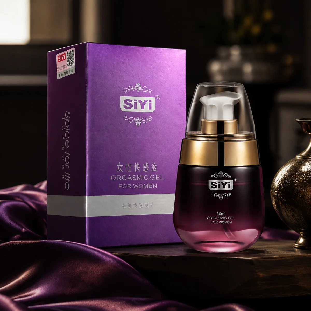 女性用快感液30ml オーガズム液 性感向上ジェル 感度アップ ウェットティッシュ5枚付き