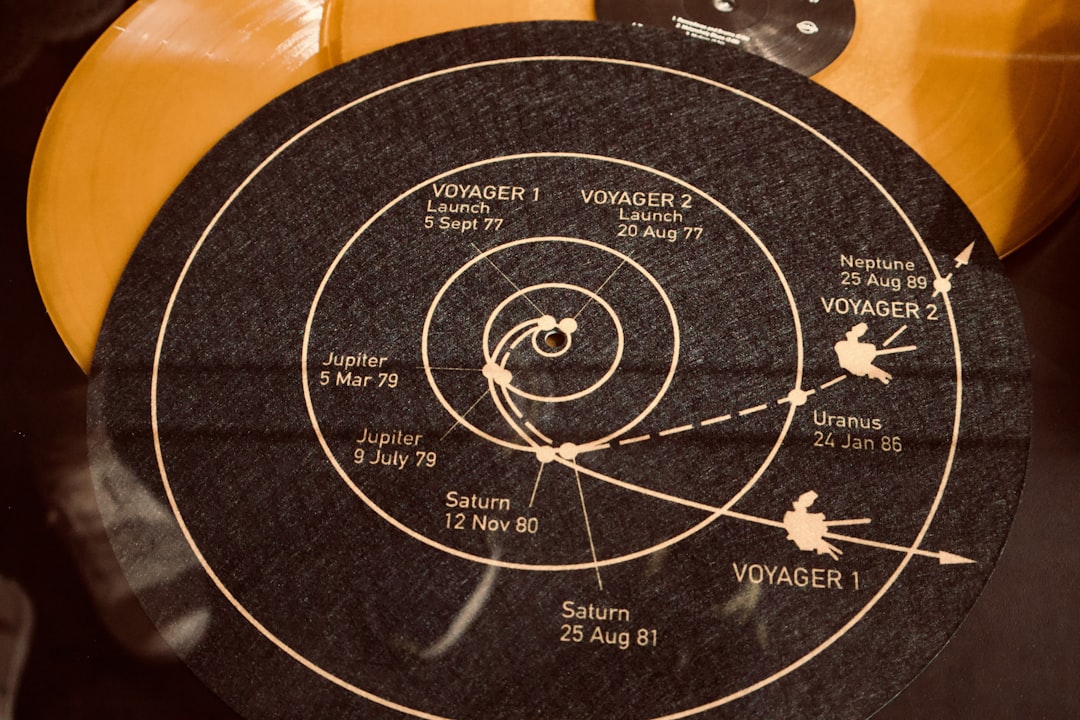A close up of a frisbee on a table