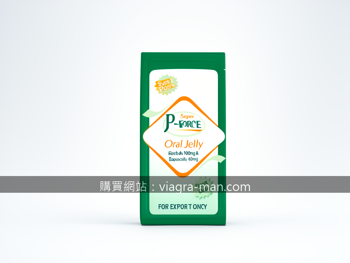 BRIGHT modern advertising photography. Place the Super P-FORCE Oral Jelly 100mg 